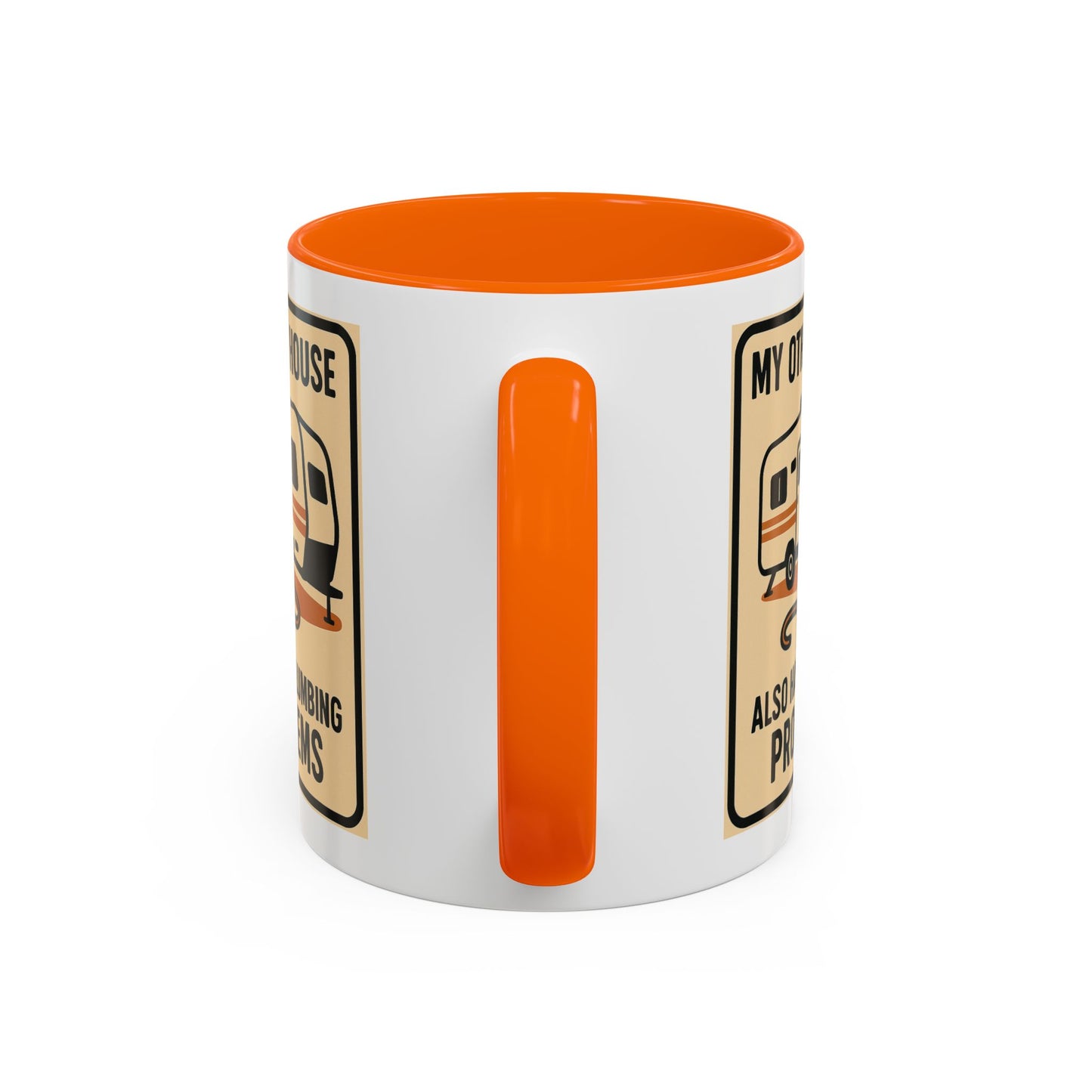 Plumbing Problems RV Mug – Funny Camper Life Gift for Trailer Trash Royalty
