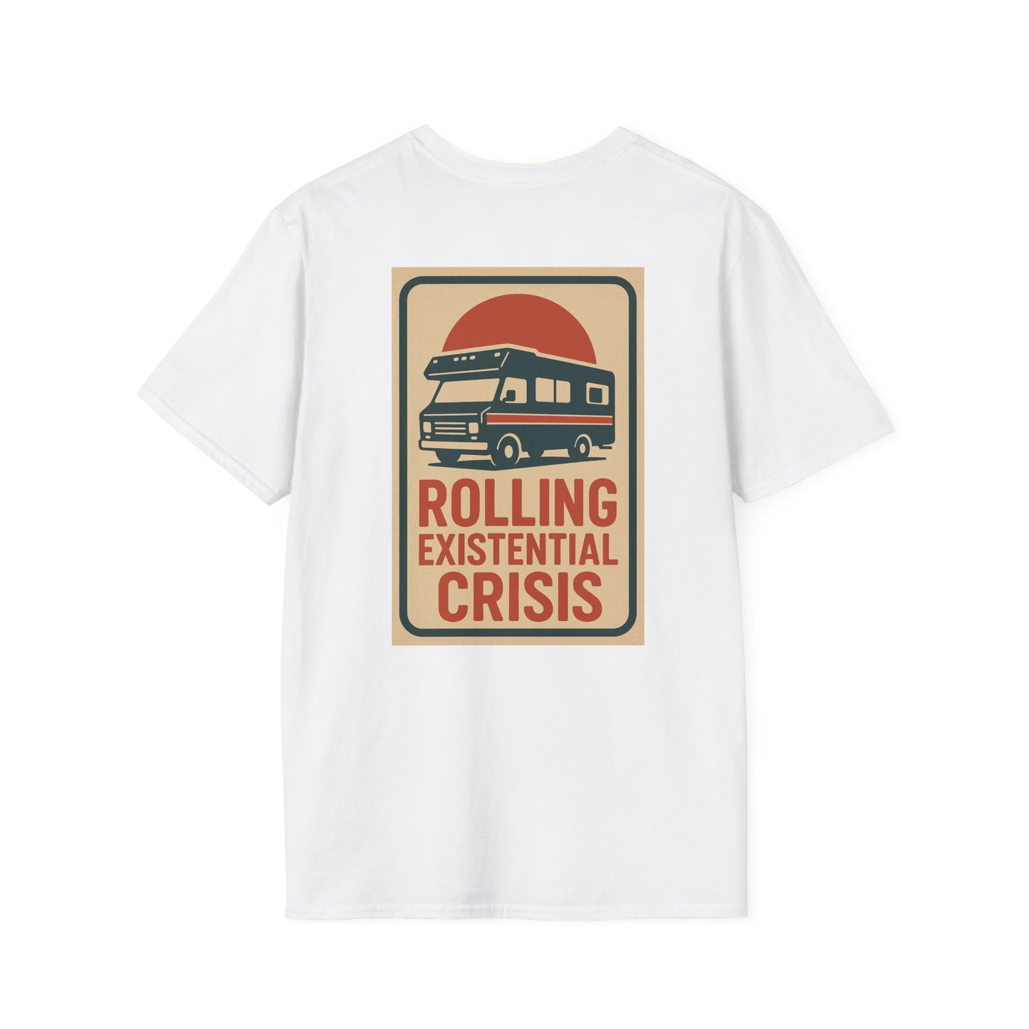 Rolling Existential Crisis – Retro RV Humor Tee