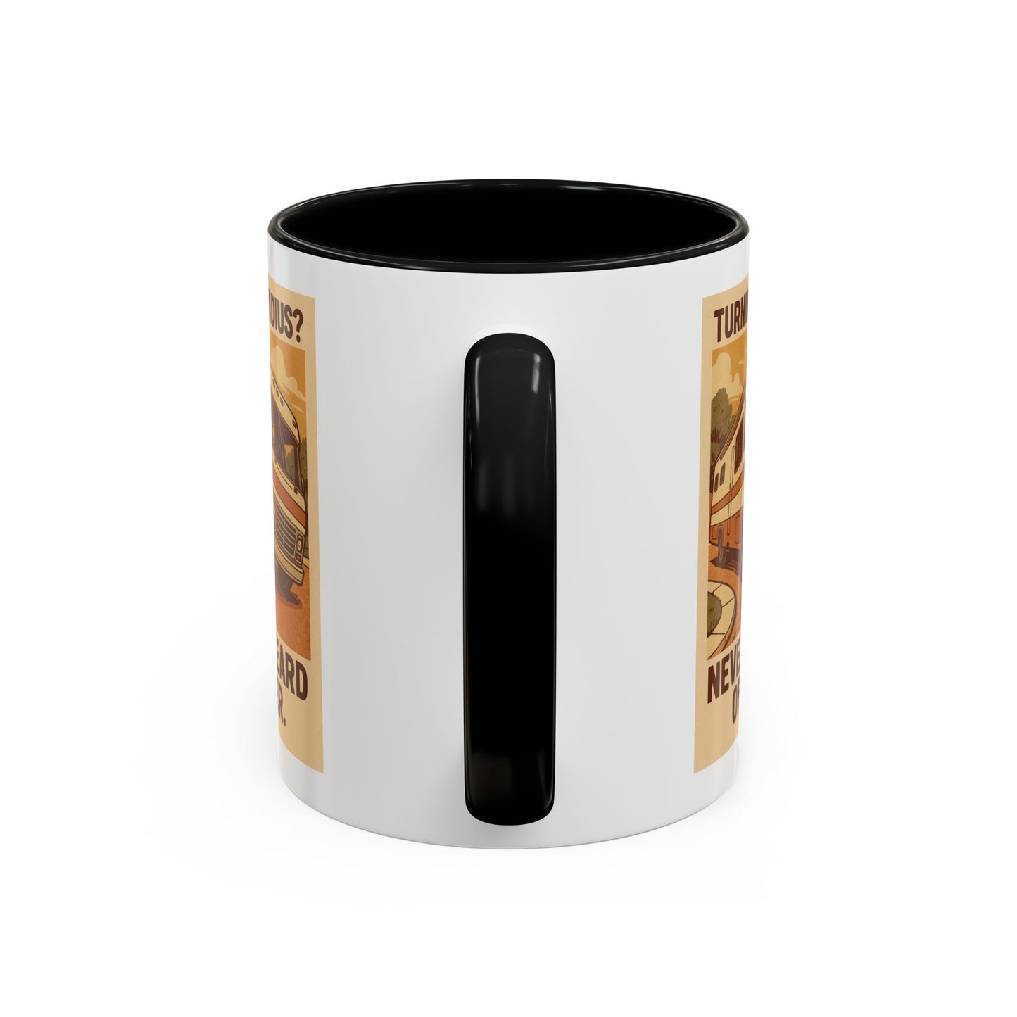 "Turning Radius? Never Heard of Her" – Class A RV Mug