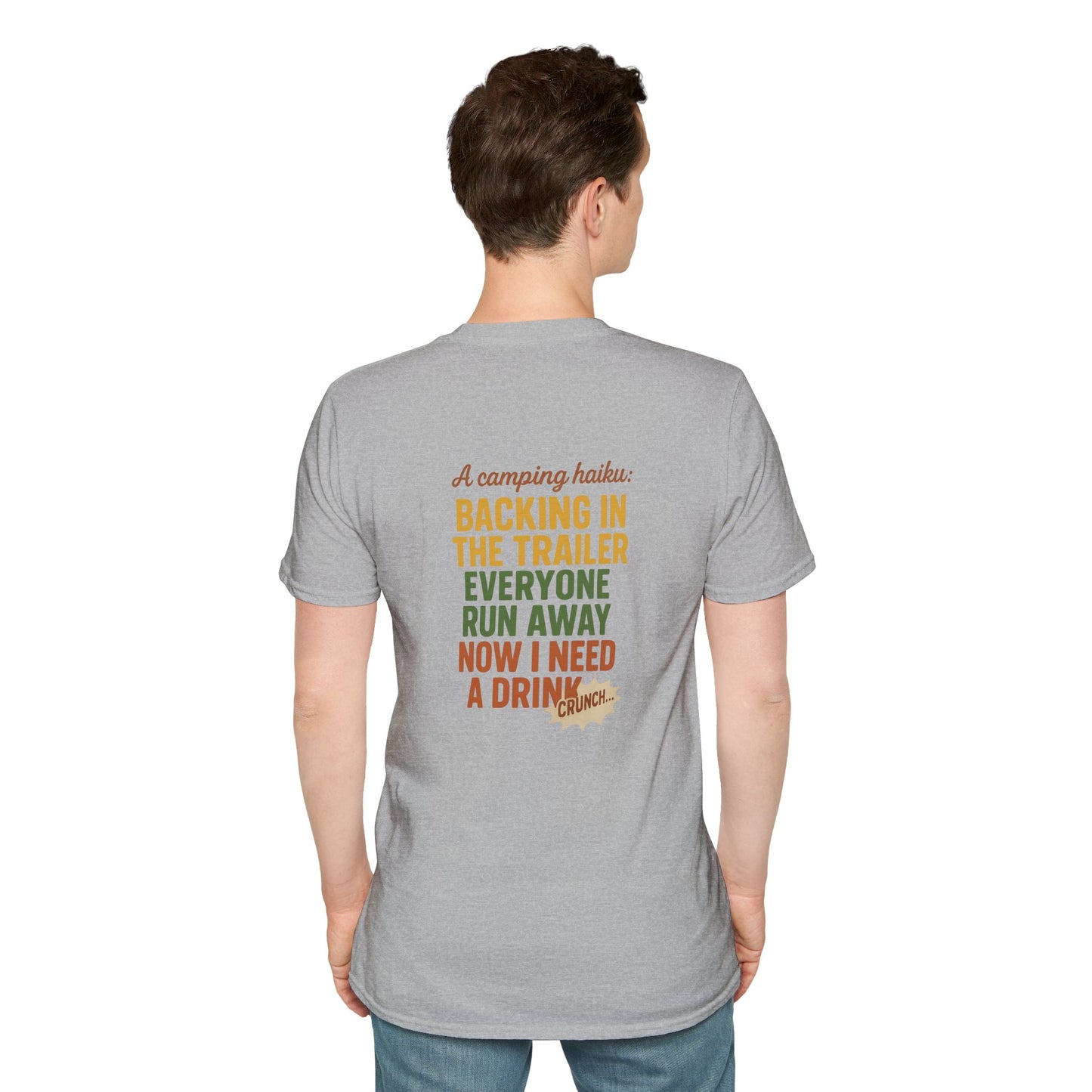 Camping Haiku – “Backing in the Trailer” RV T-Shirt