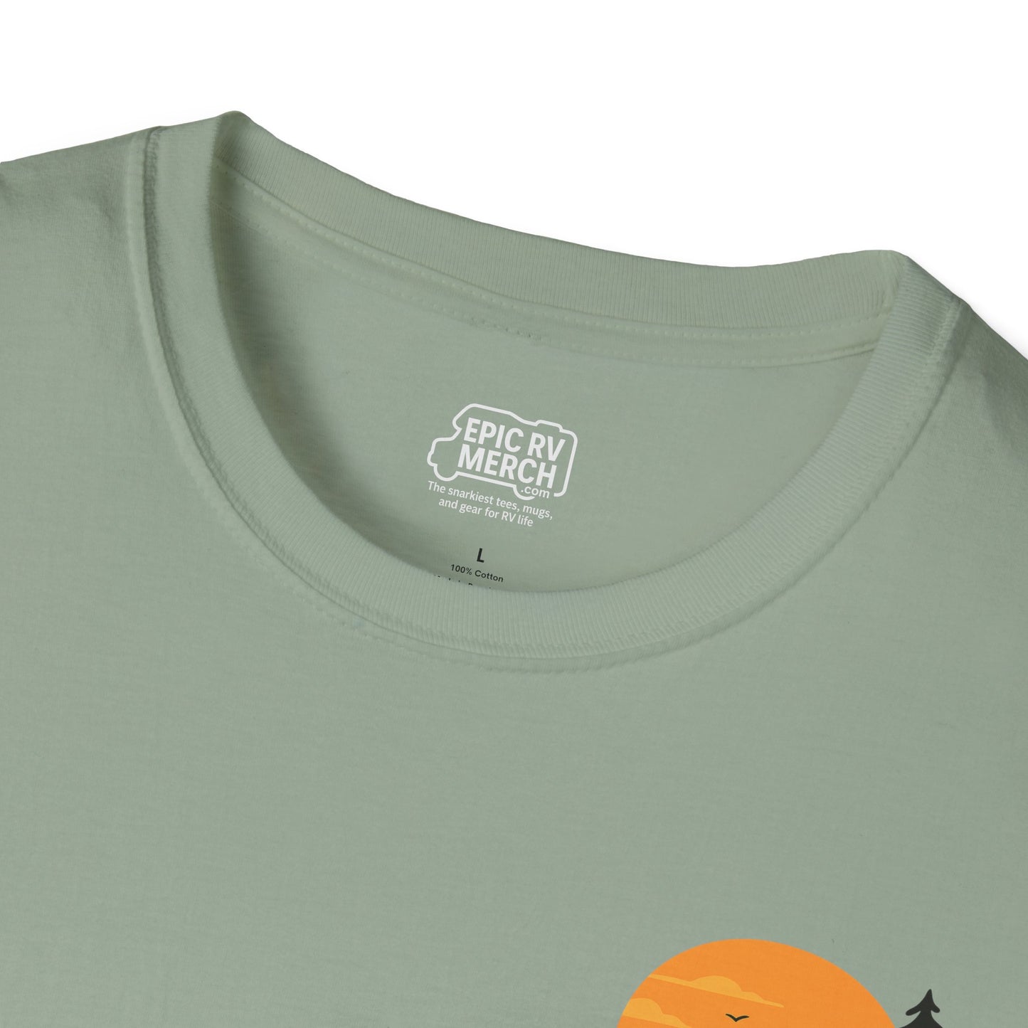 Why Yes, Actually I Do Live in a Van Tee - VW Westfalia Edition