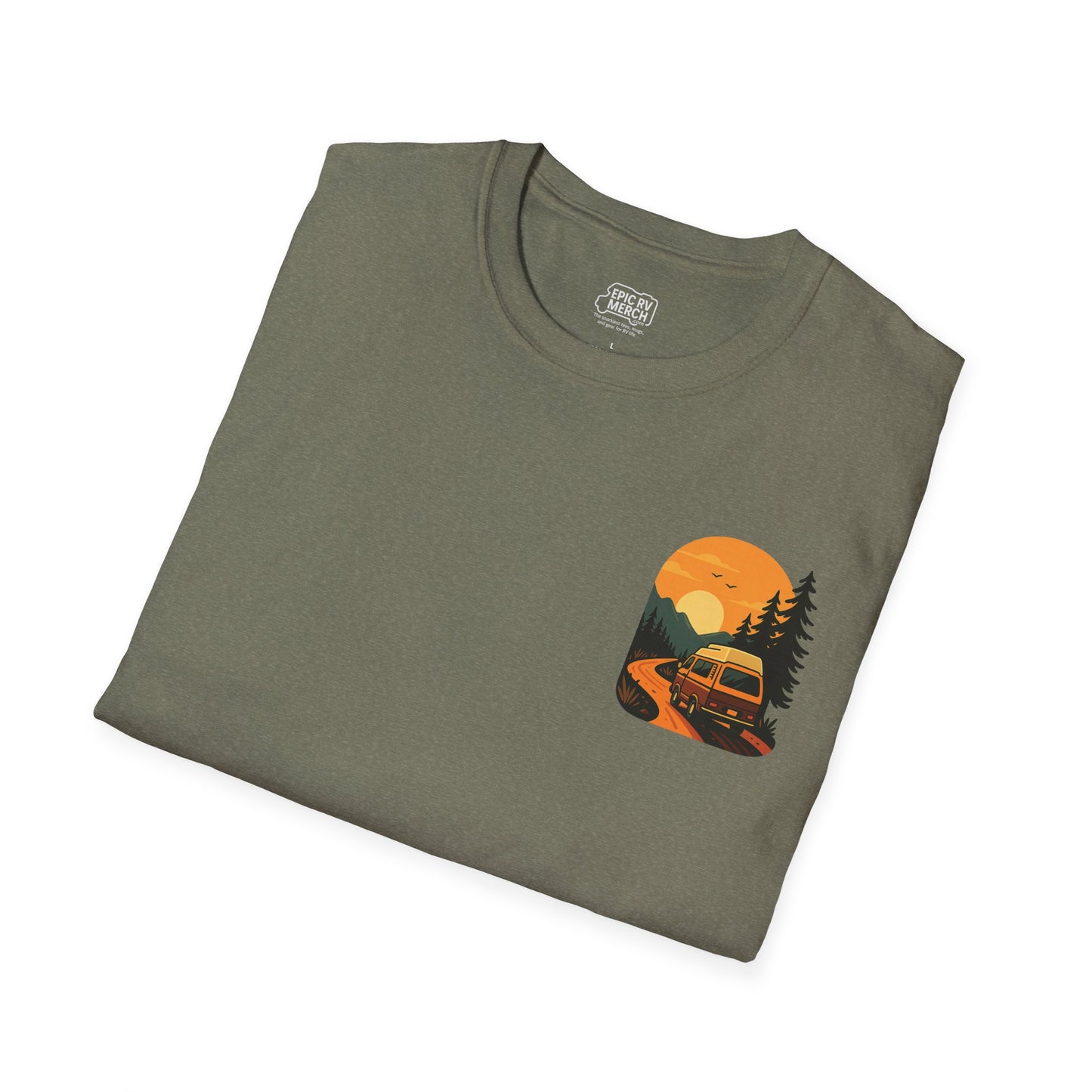 Why Yes, Actually I Do Live in a Van Tee - VW Westfalia Edition