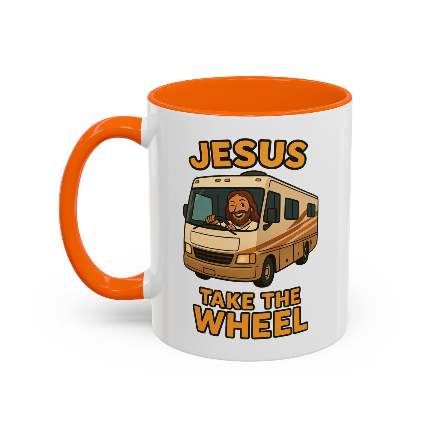 Jesus Take The Wheel (RV Edition) Coffee Mug