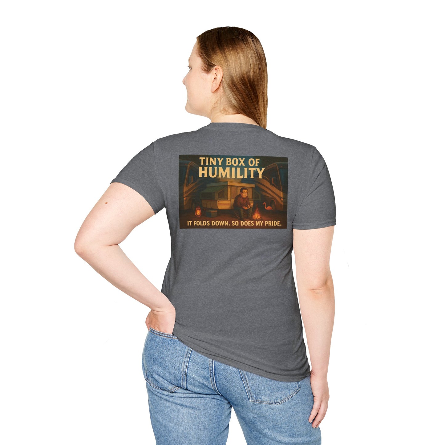 Tiny Box of Humility – Pop-Up Camper Tee