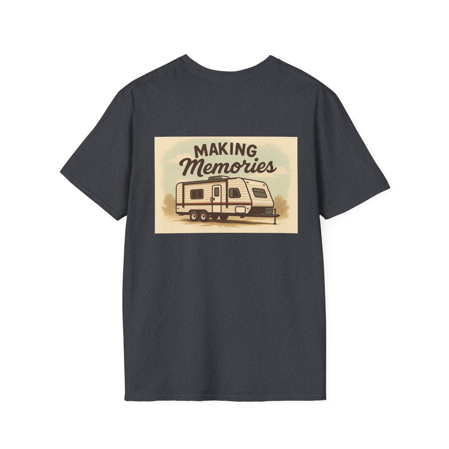 Making Memories RV Shirt | Retro Camper T-Shirt with RV Park Pocket Logo