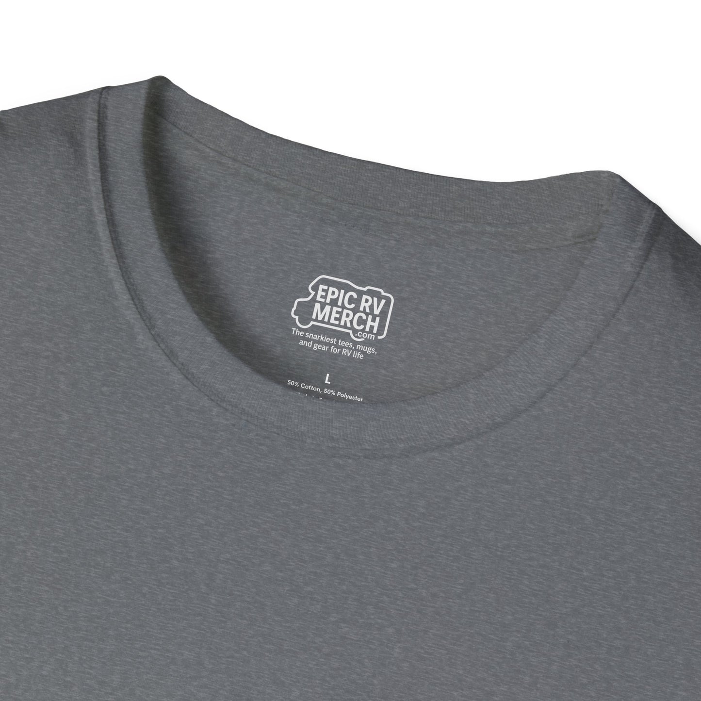 Feeling Lucky? – RV Cowboy Showdown T-Shirt with Retro Pocket Logo