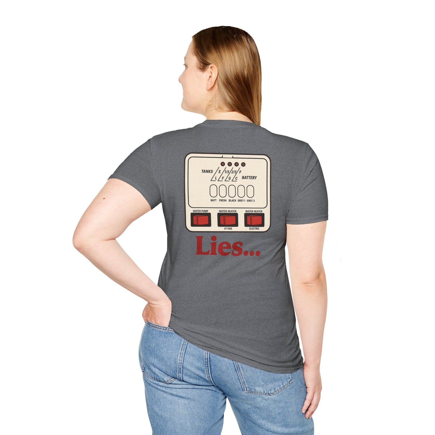 Lies – RV Tank Monitor Tee