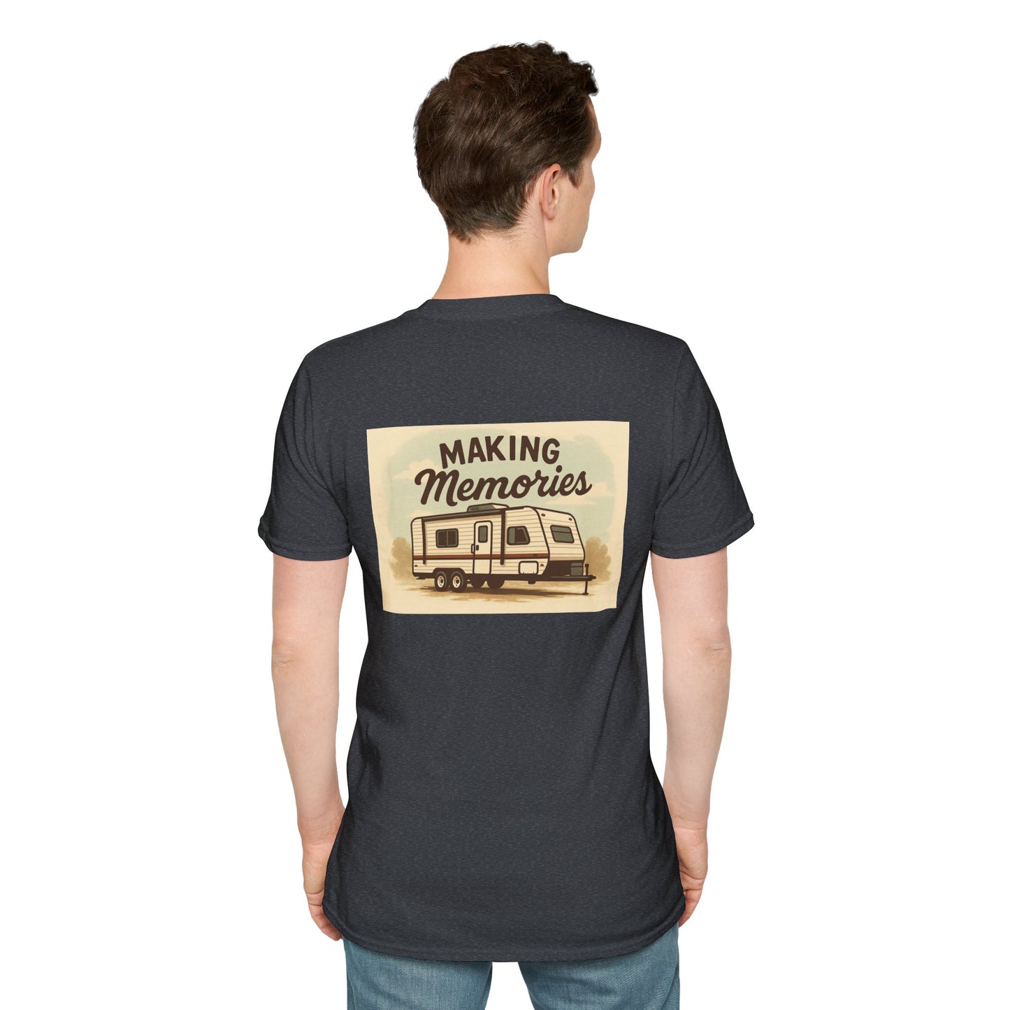 Making Memories RV Shirt | Retro Camper T-Shirt with RV Park Pocket Logo