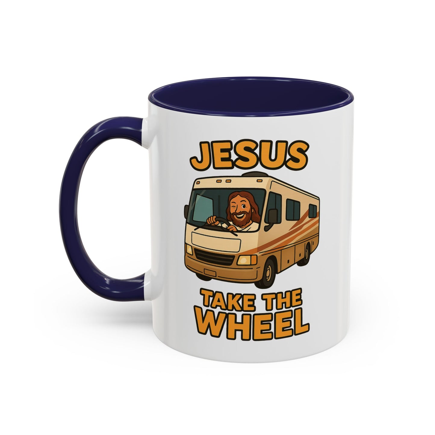 Jesus Take The Wheel (RV Edition) Coffee Mug