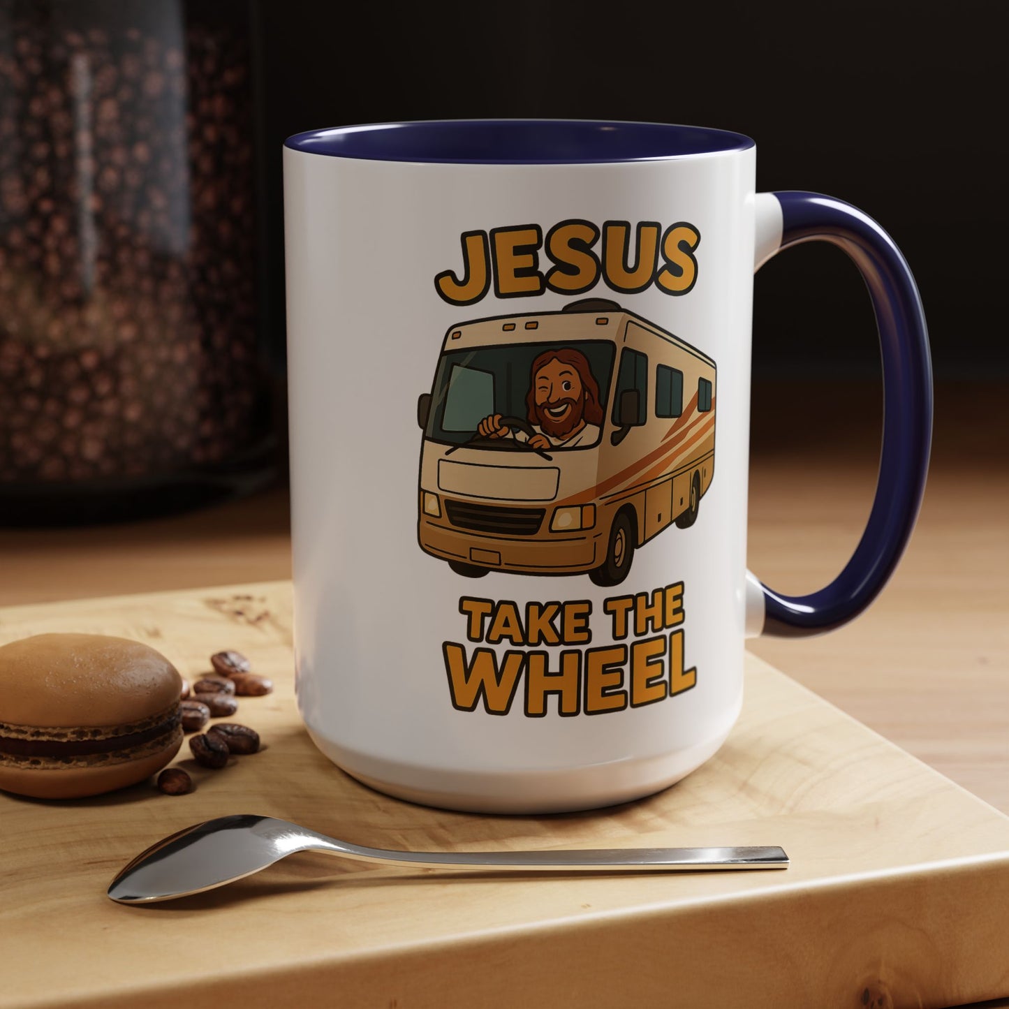 Jesus Take The Wheel (RV Edition) Coffee Mug