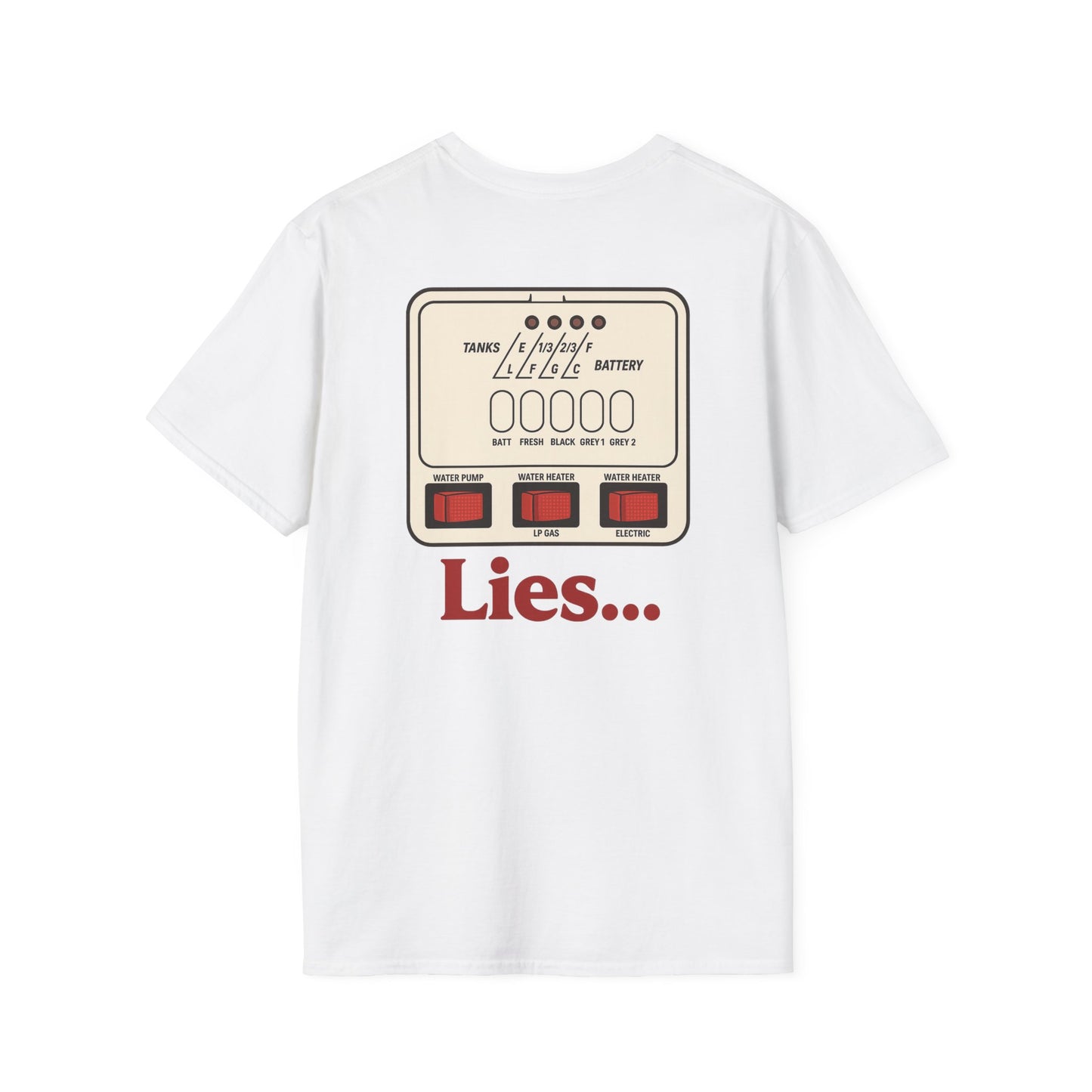 Lies – RV Tank Monitor Tee