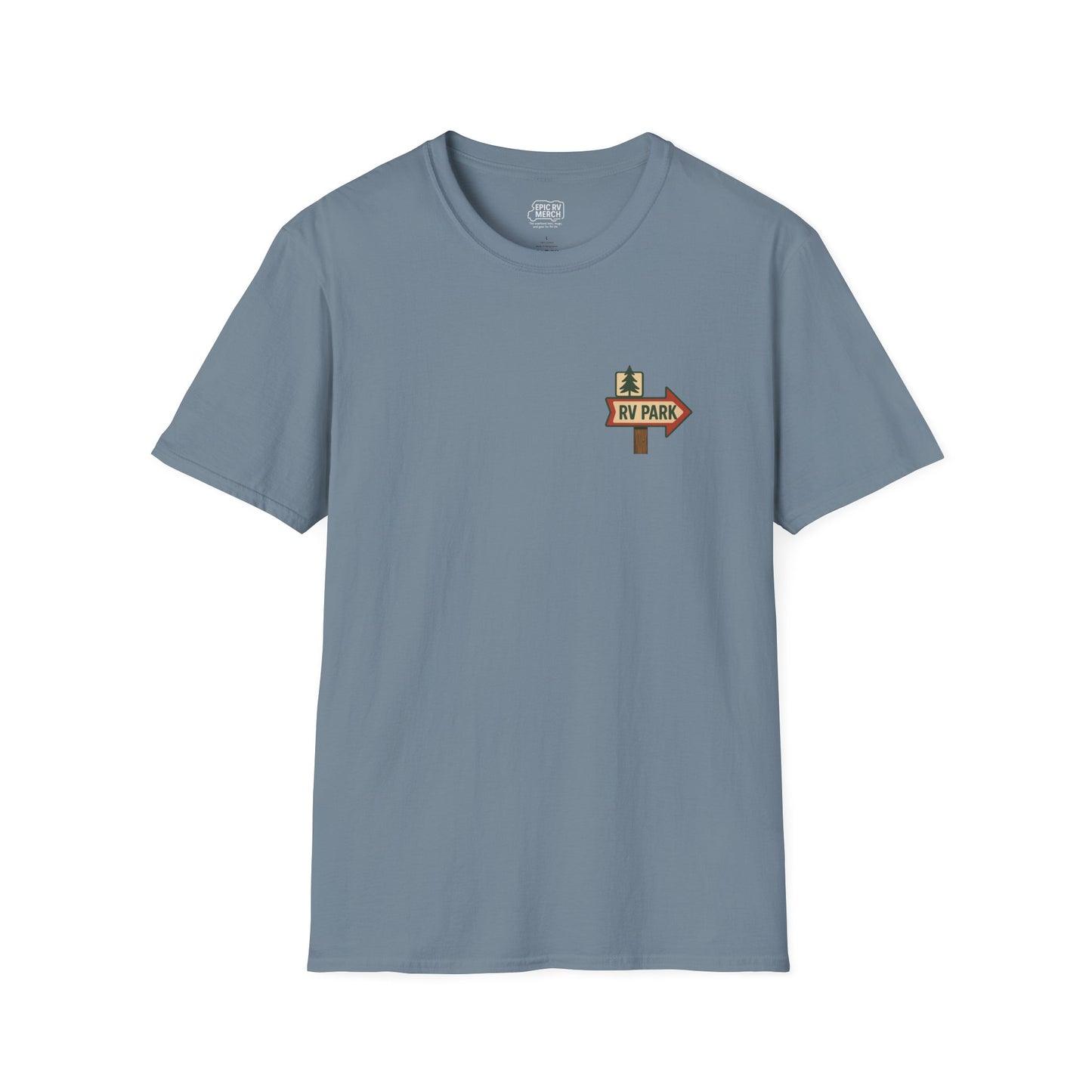 No, Our Camper Isn’t on Fire – Tiki Torch Ambiance RV T-Shirt