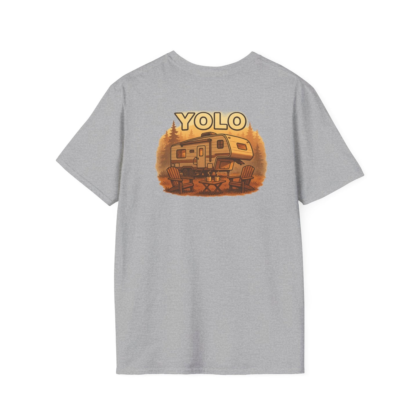 YOLO – The “You Only Lounge Once” Fifth Wheel Camping Tee
