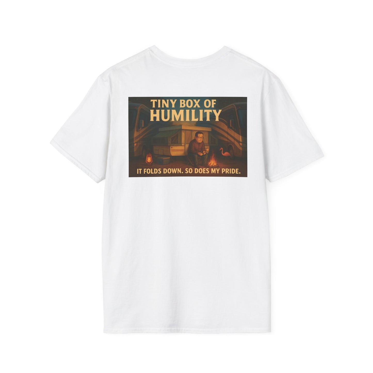 Tiny Box of Humility – Pop-Up Camper Tee
