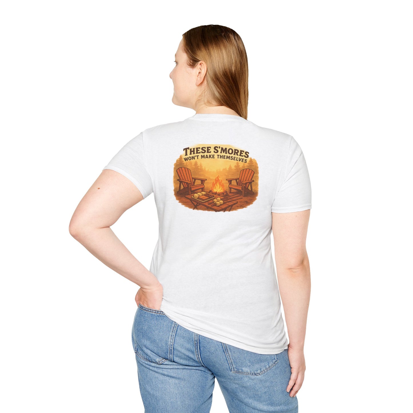 These S’mores Won’t Make Themselves – Campfire RV Tee