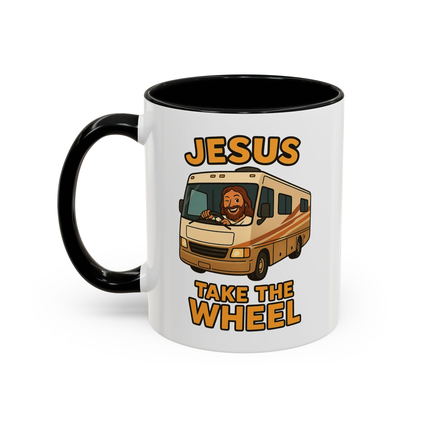 Jesus Take The Wheel (RV Edition) Coffee Mug