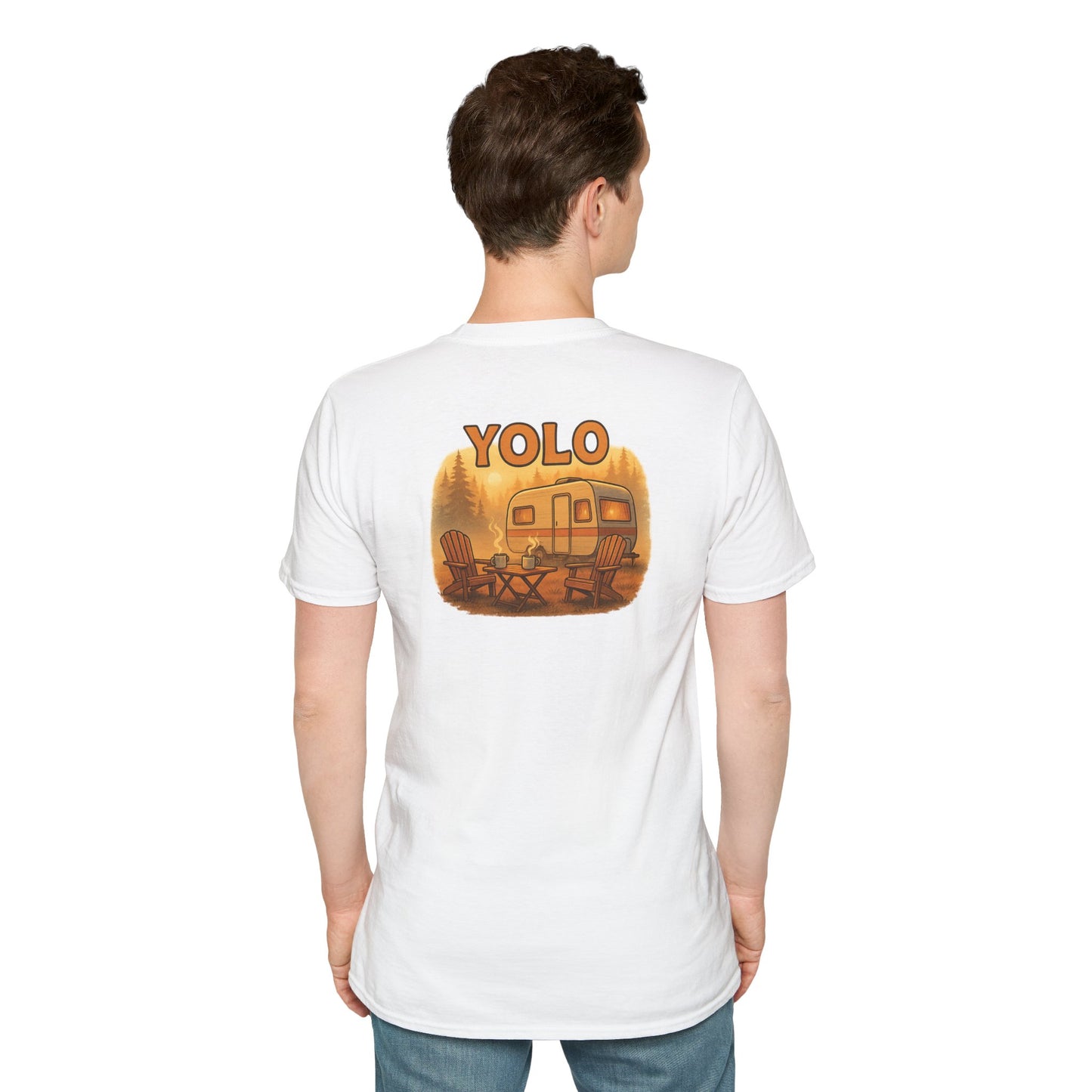 YOLO – The “You Only Lounge Once” Travel Trailer Camping Tee