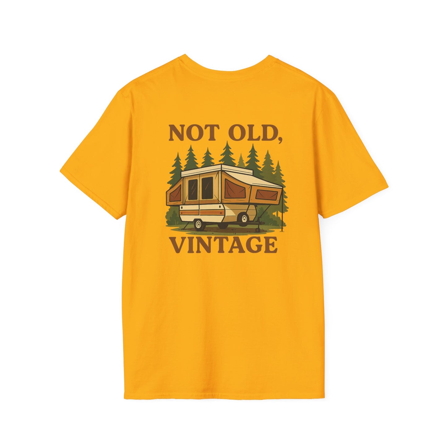 Not Old, Vintage – Classic Pop Up RV Camper Wisdom Tee