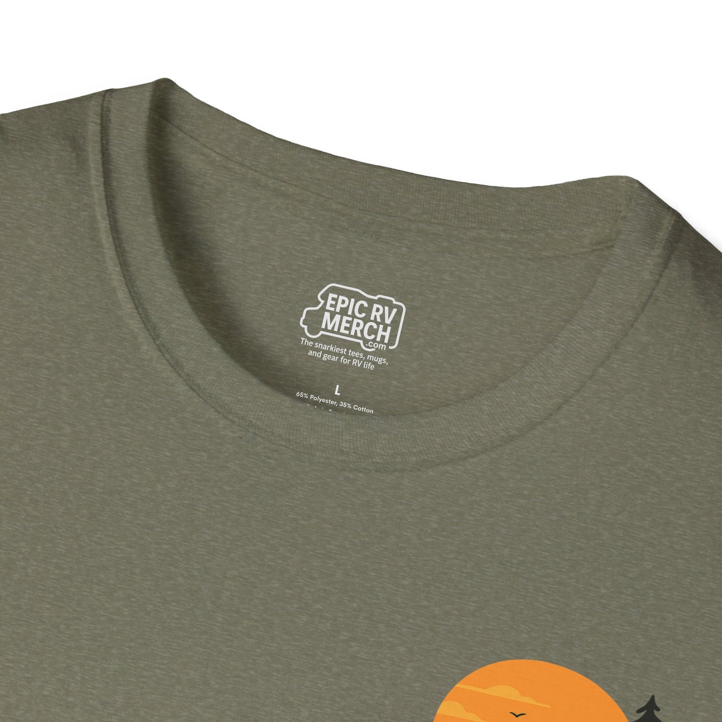 Why Yes, Actually I Do Live in a Van Tee - VW Westfalia Edition