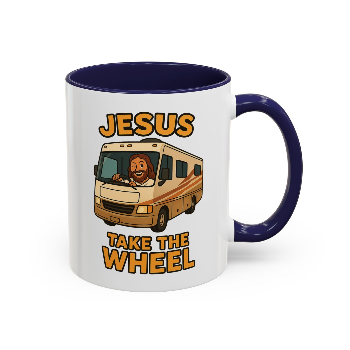 Jesus Take The Wheel (RV Edition) Coffee Mug