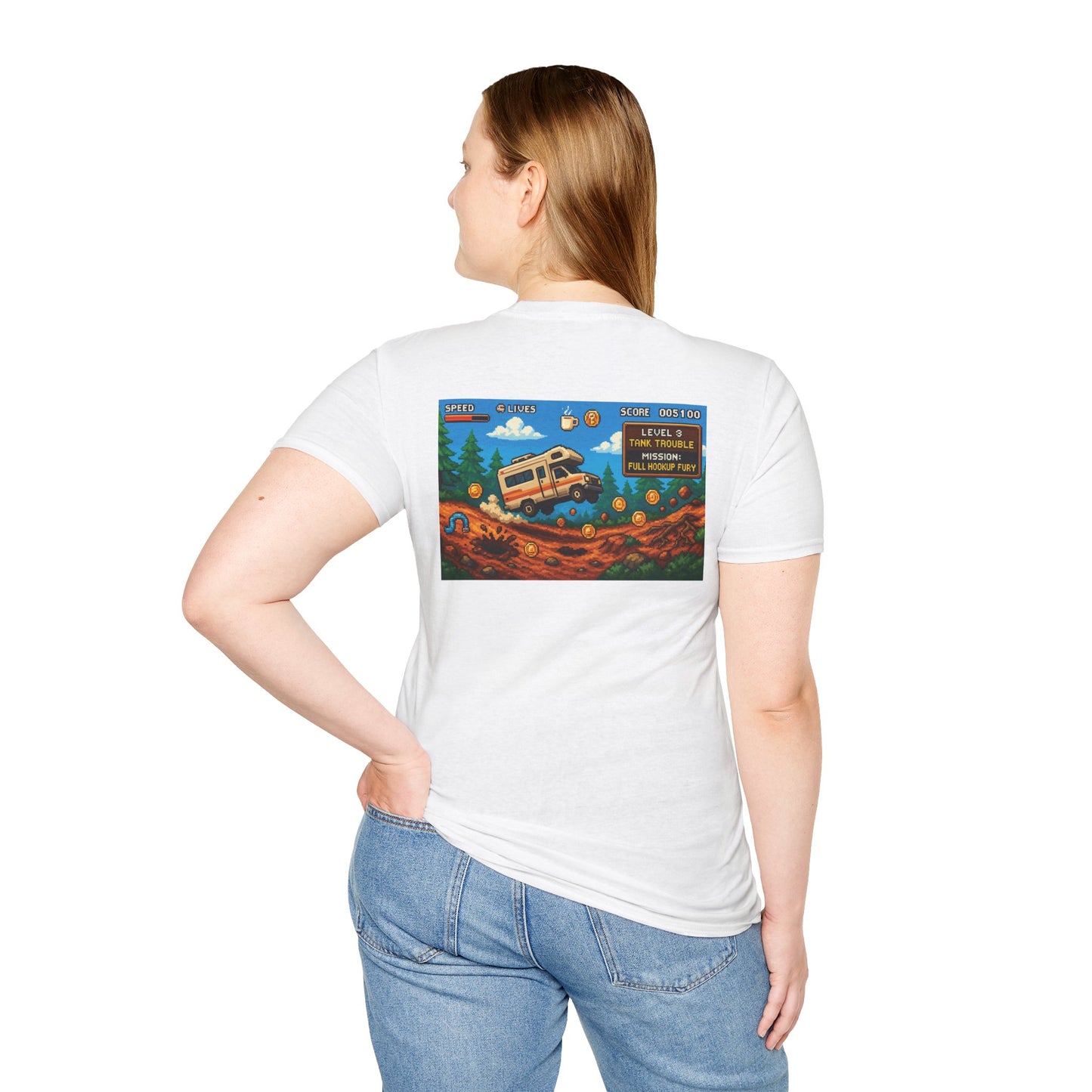 Full Hookup Fury – 16-Bit RV Adventure Tee