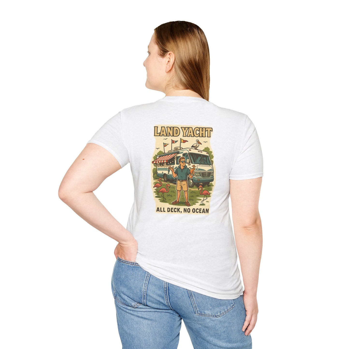 Land Yacht – All Deck, No Ocean Tee