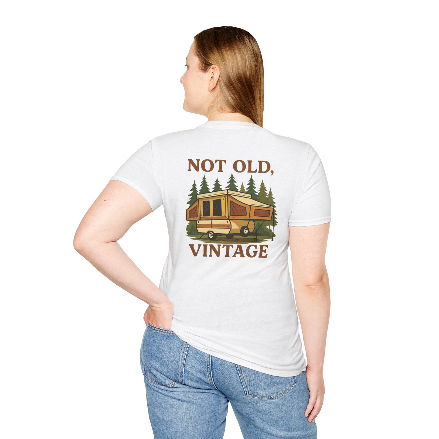 Not Old, Vintage – Classic Pop Up RV Camper Wisdom Tee