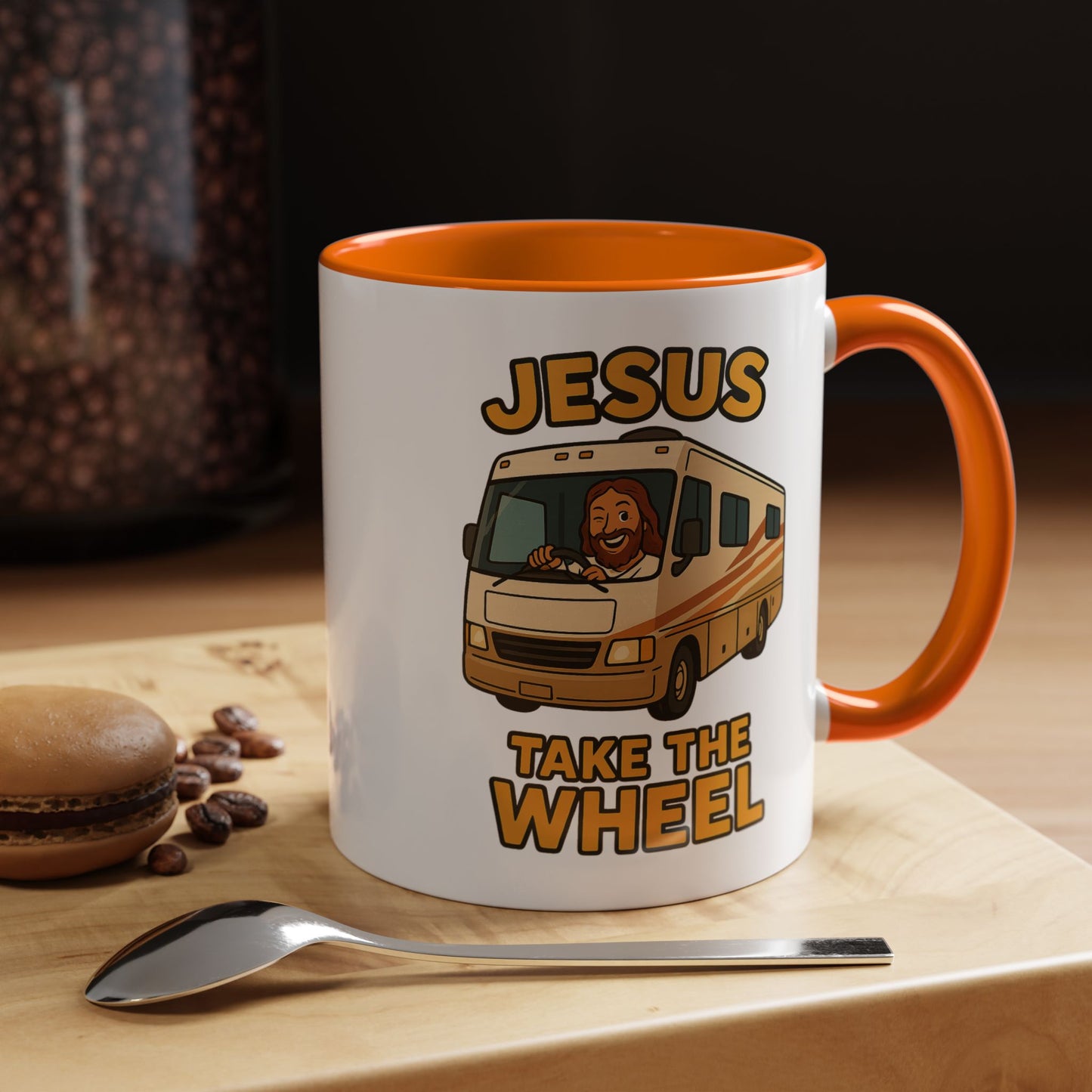 Jesus Take The Wheel (RV Edition) Coffee Mug