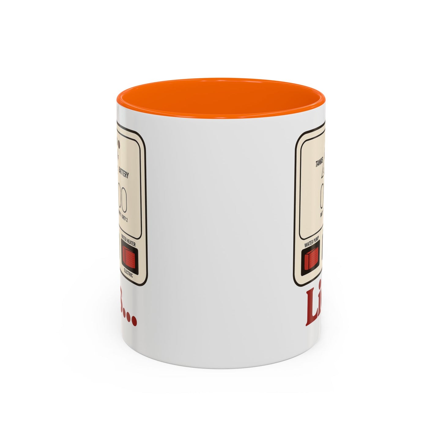 RV Control Panel "Lies..." Coffee Mug