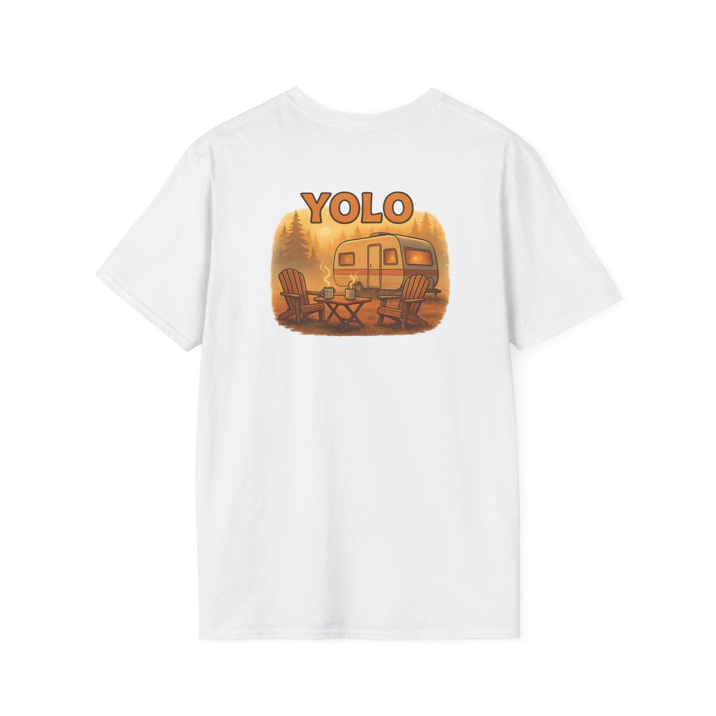 YOLO – The “You Only Lounge Once” Travel Trailer Camping Tee