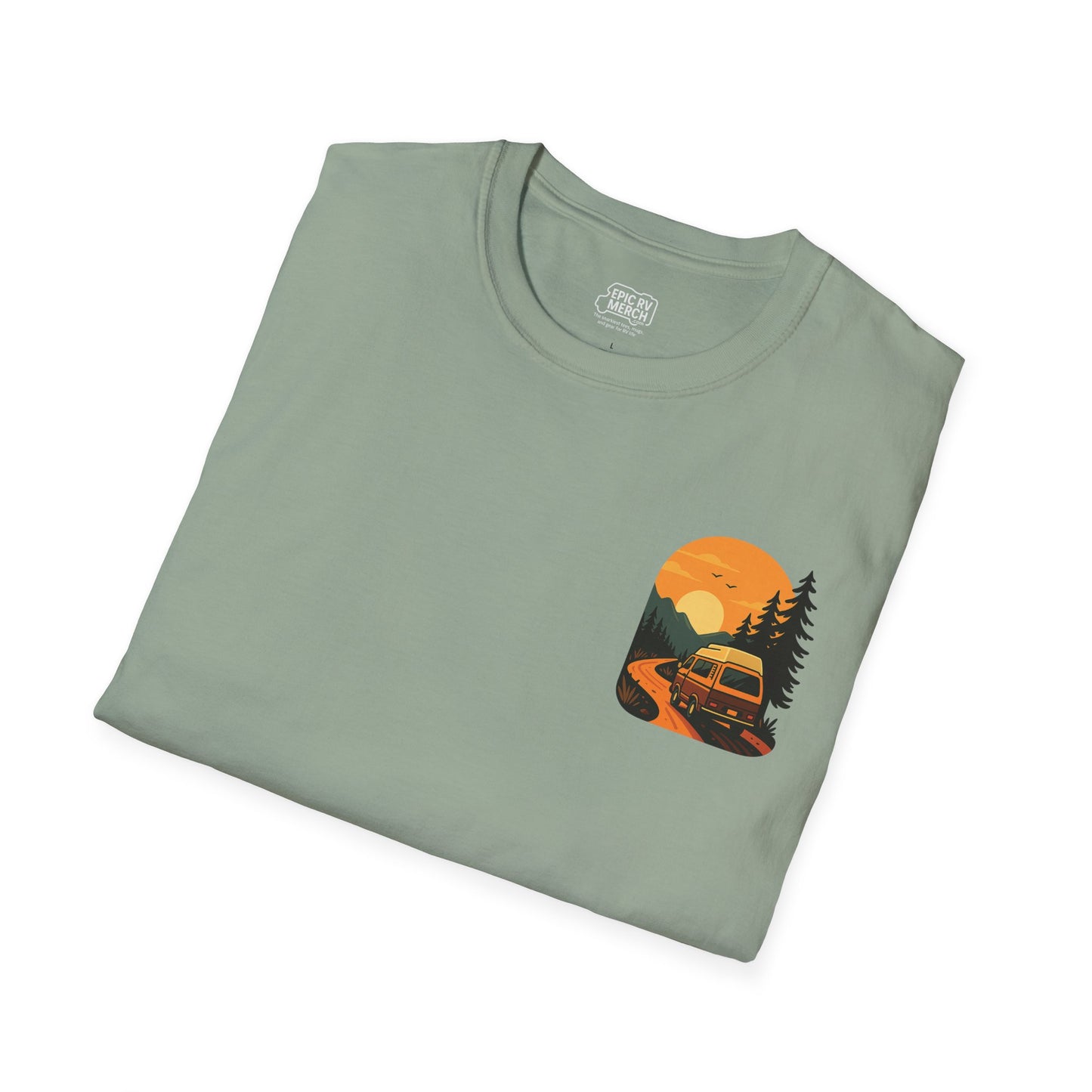 Why Yes, Actually I Do Live in a Van Tee - VW Westfalia Edition