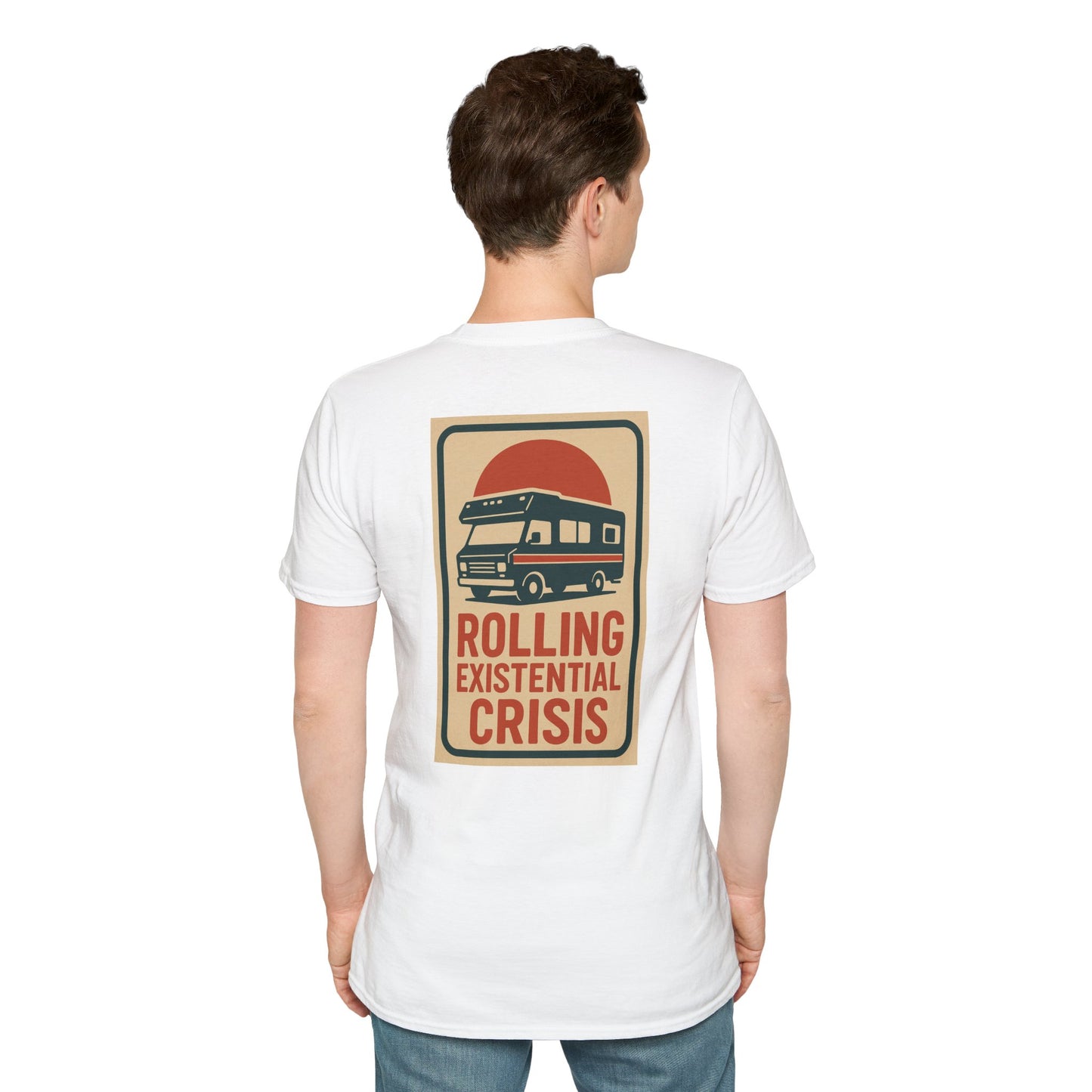 Rolling Existential Crisis – Retro RV Humor Tee