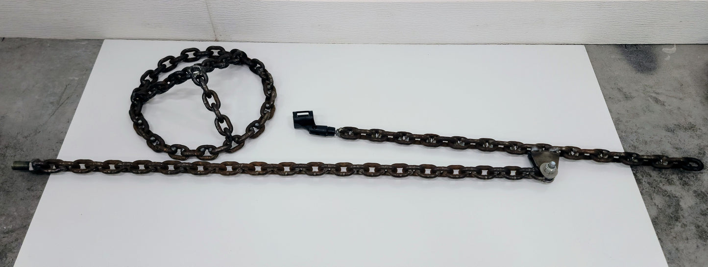 Handcrafted Chain Link Microphone Stand – Boom or Straight - Made in USA