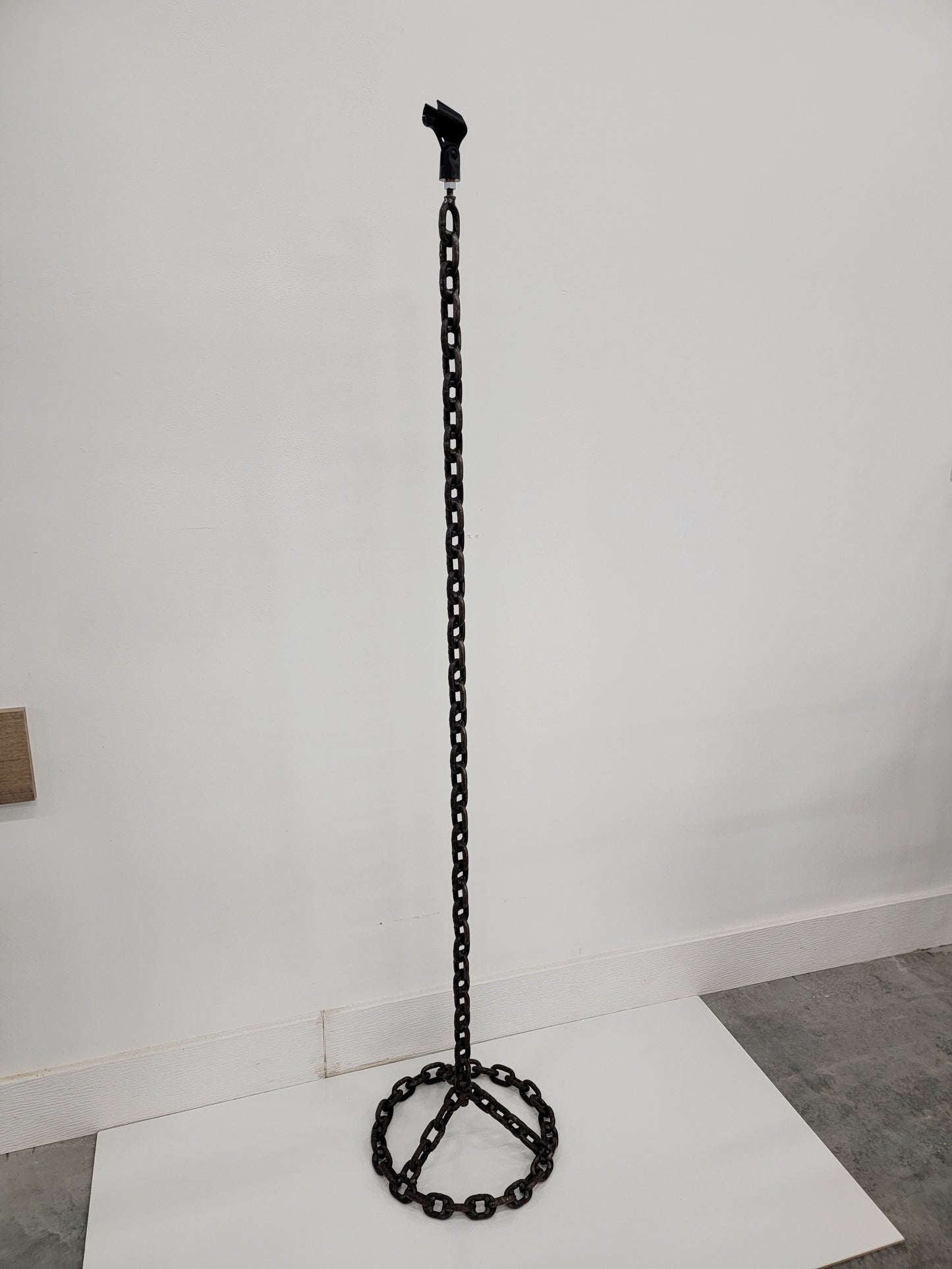 Handcrafted Chain Link Microphone Stand – Boom or Straight - Made in USA