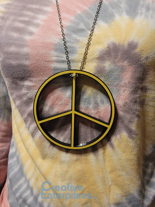 Peace Sign Ornament – Symbol of Love, Harmony, and Unity