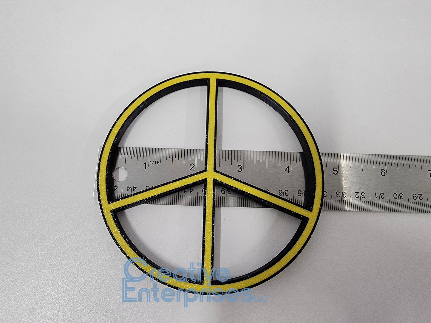 Peace Sign Ornament – Symbol of Love, Harmony, and Unity