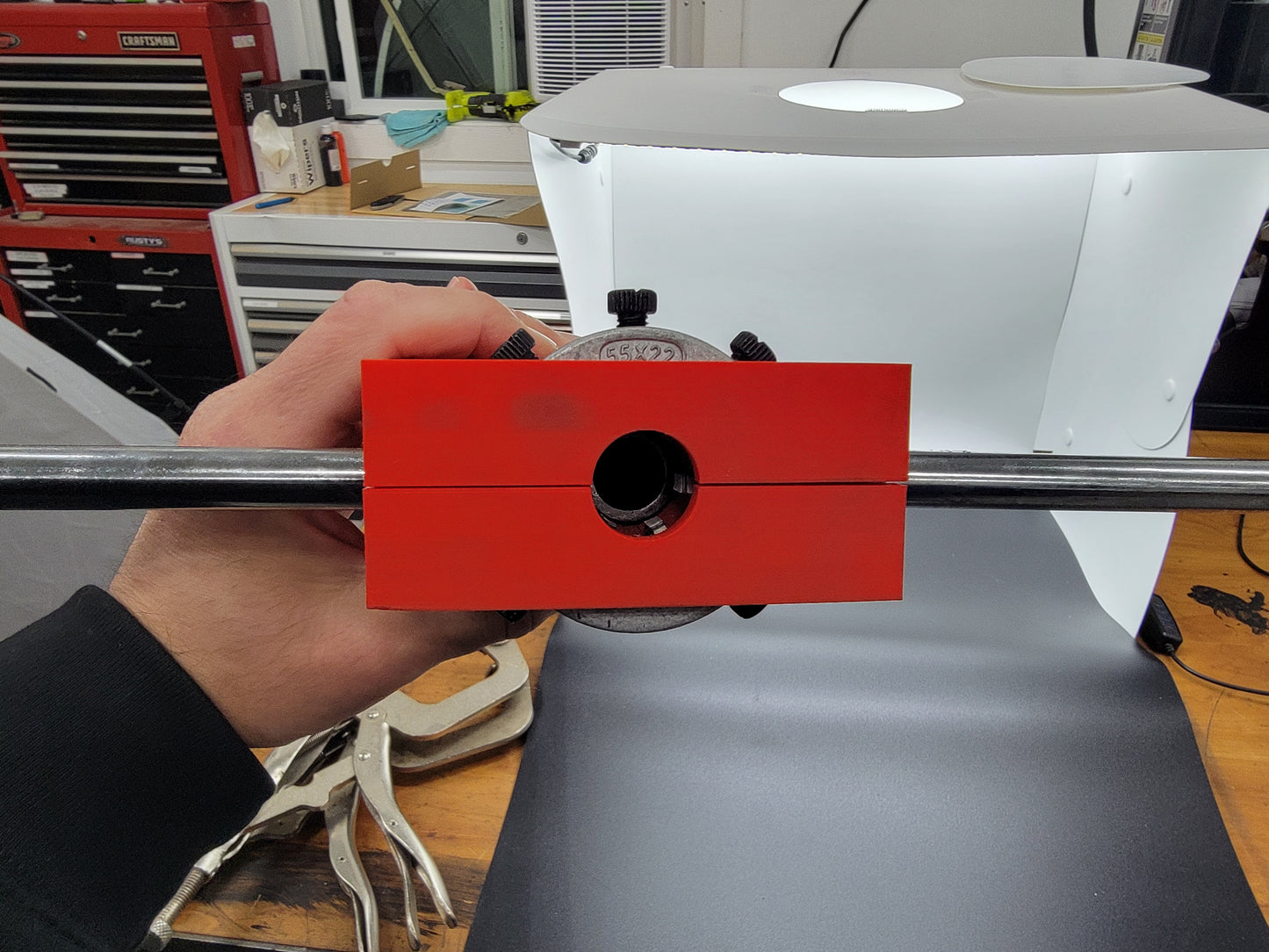 Tube Threading Jig and Die Holder