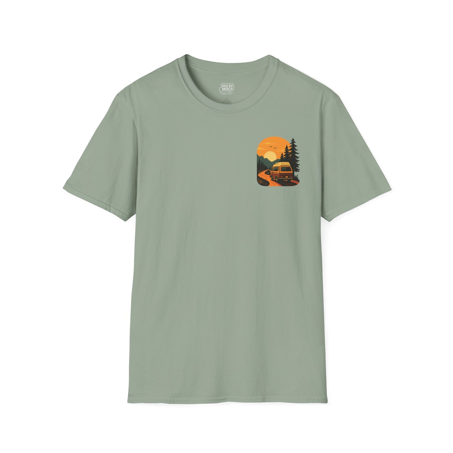 Why Yes, Actually I Do Live in a Van Tee - VW Westfalia Edition