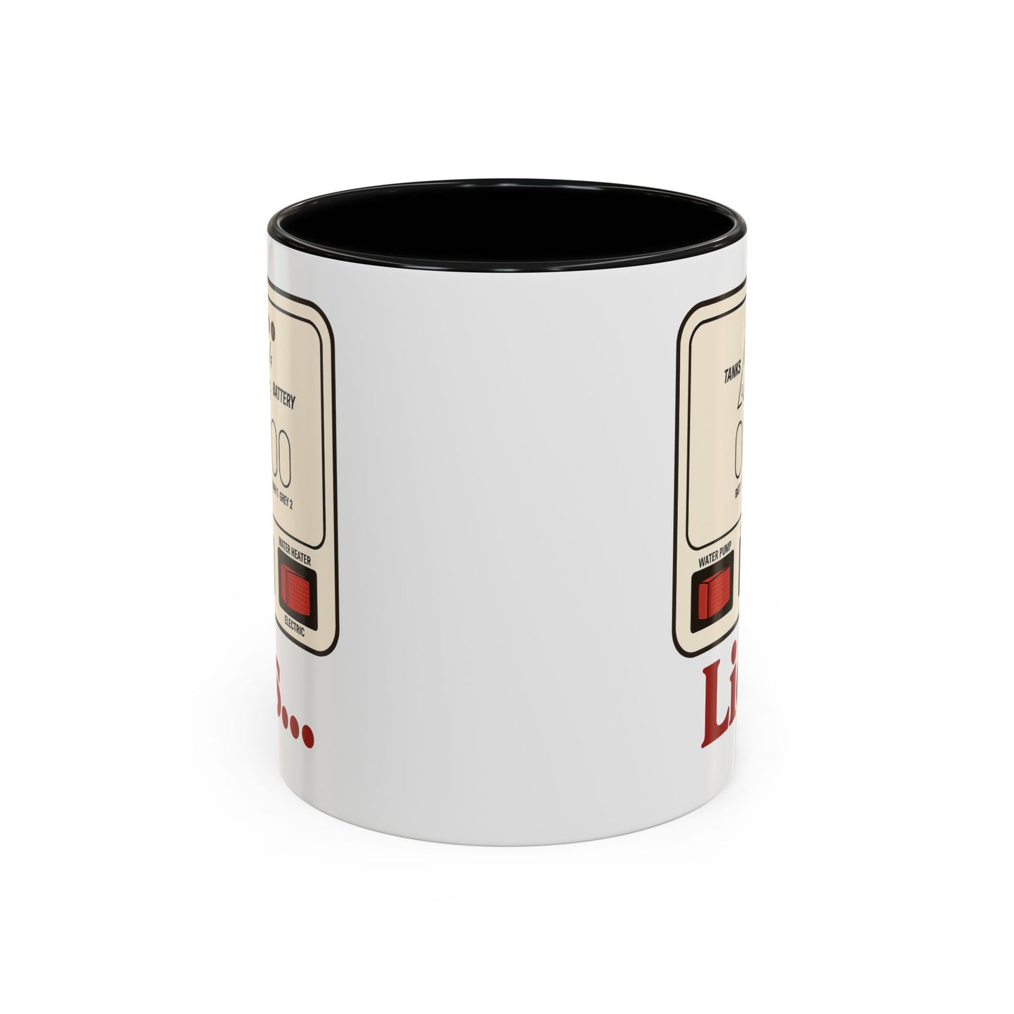 RV Control Panel "Lies..." Coffee Mug