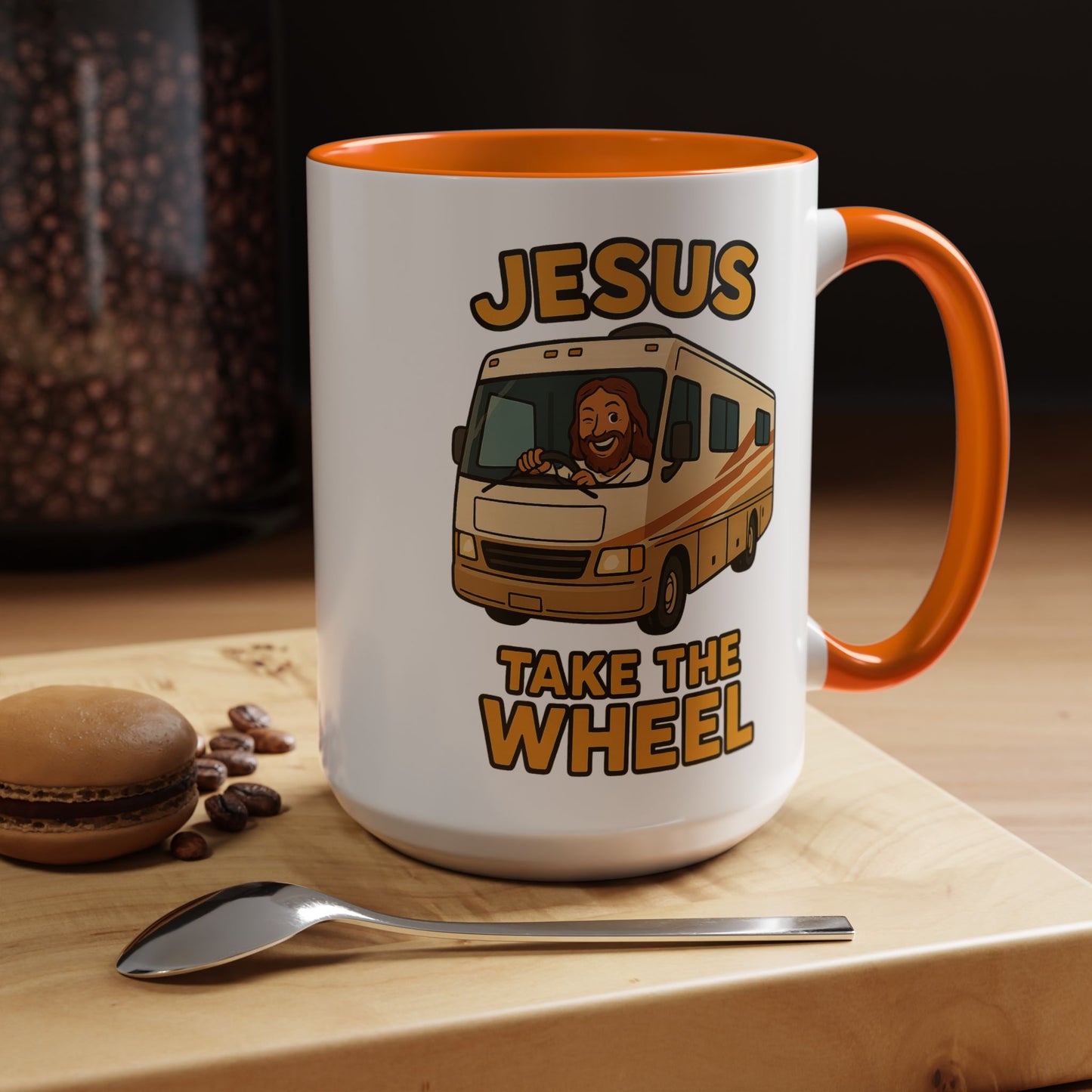 Jesus Take The Wheel (RV Edition) Coffee Mug