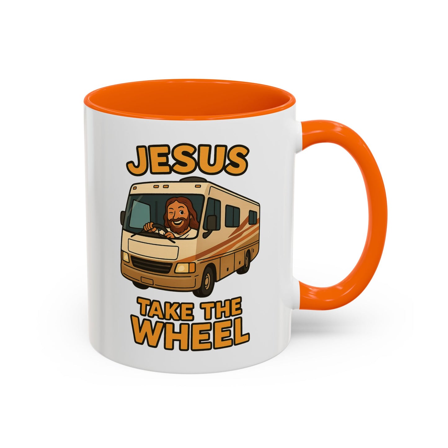 Jesus Take The Wheel (RV Edition) Coffee Mug