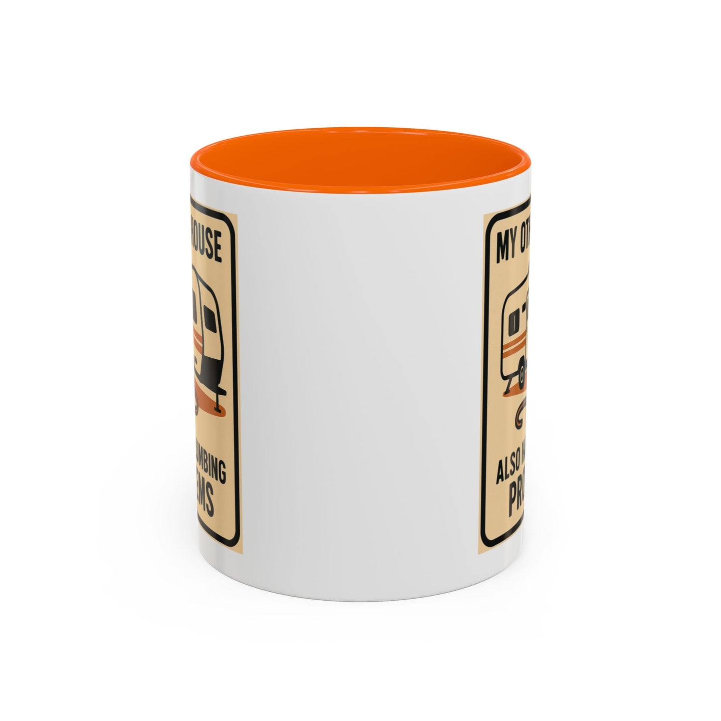 Plumbing Problems RV Mug – Funny Camper Life Gift for Trailer Trash Royalty