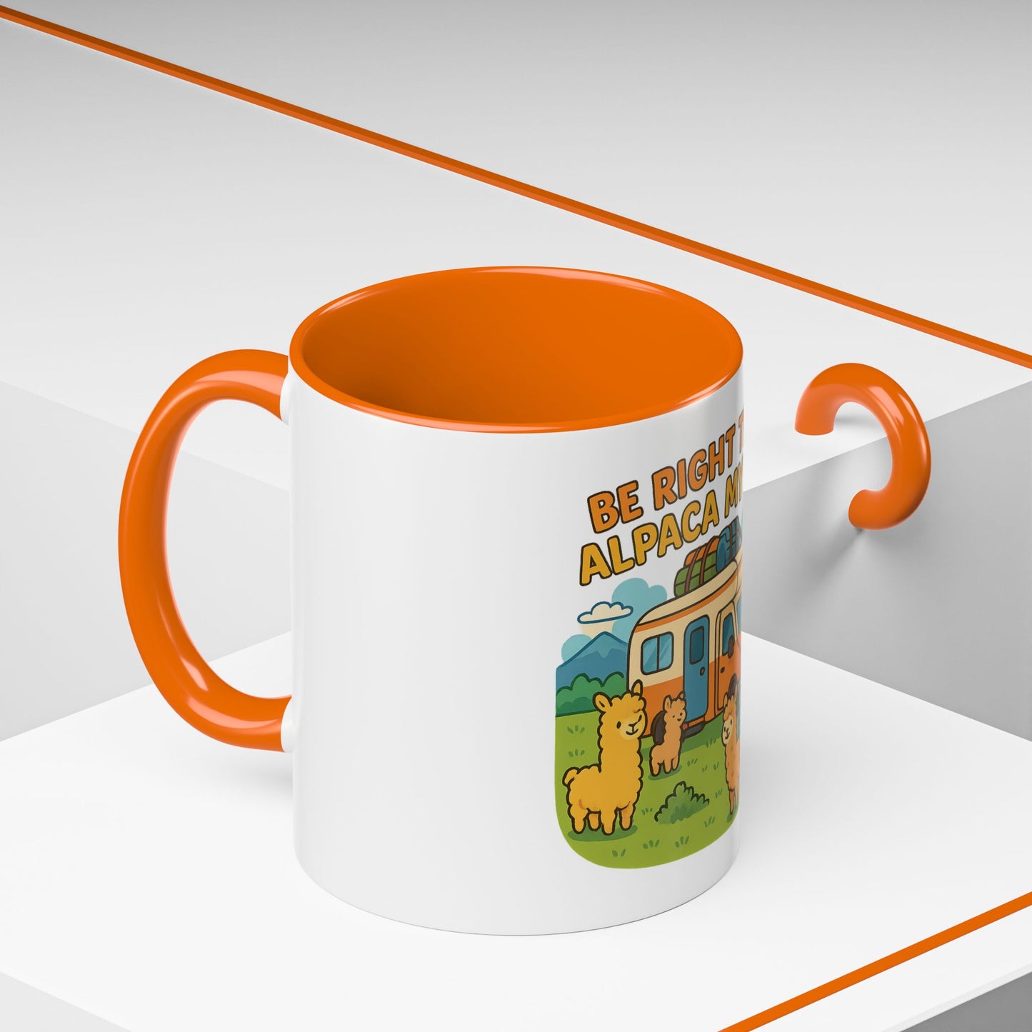 Be Right There, Alpaca My Bags Coffee Mug
