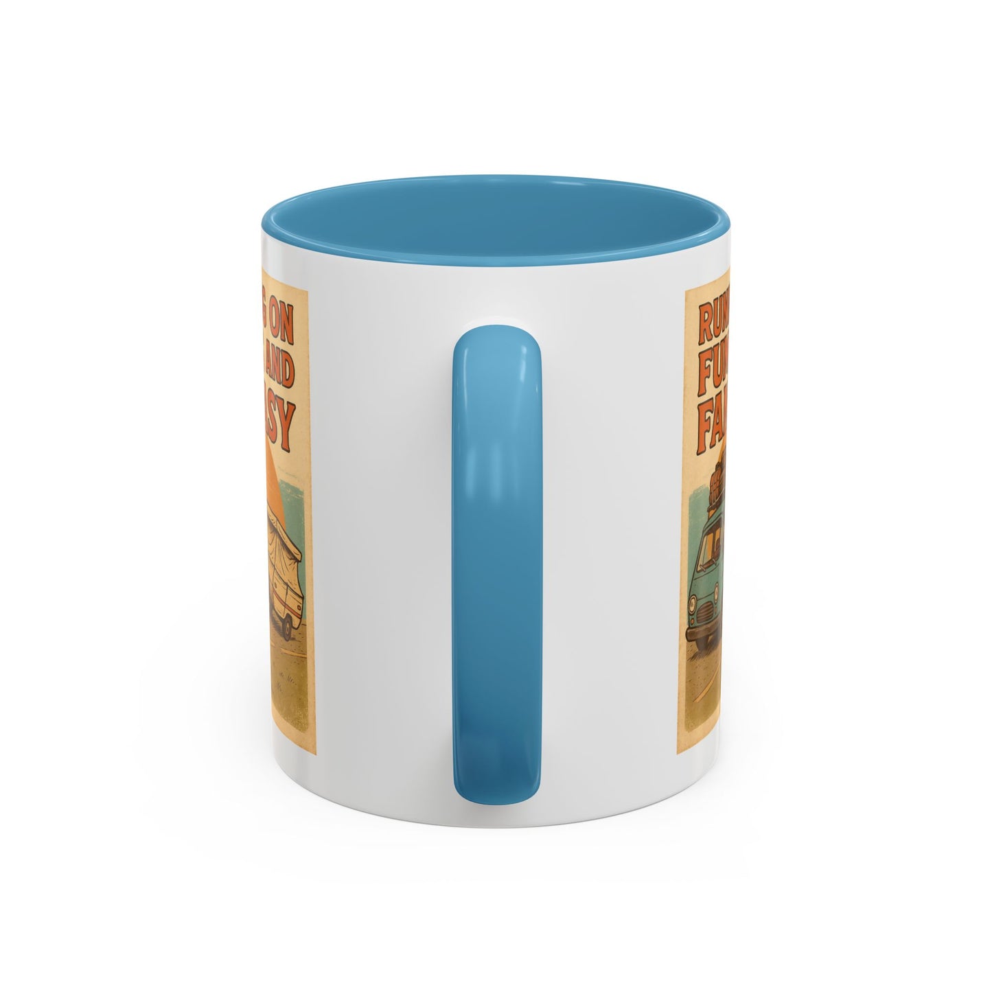 Running on Fumes and Fantasy Mug – RV Life Humor