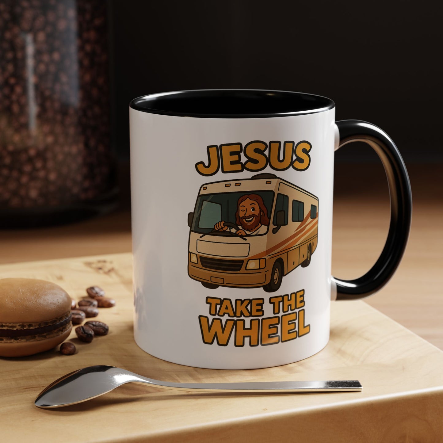Jesus Take The Wheel (RV Edition) Coffee Mug