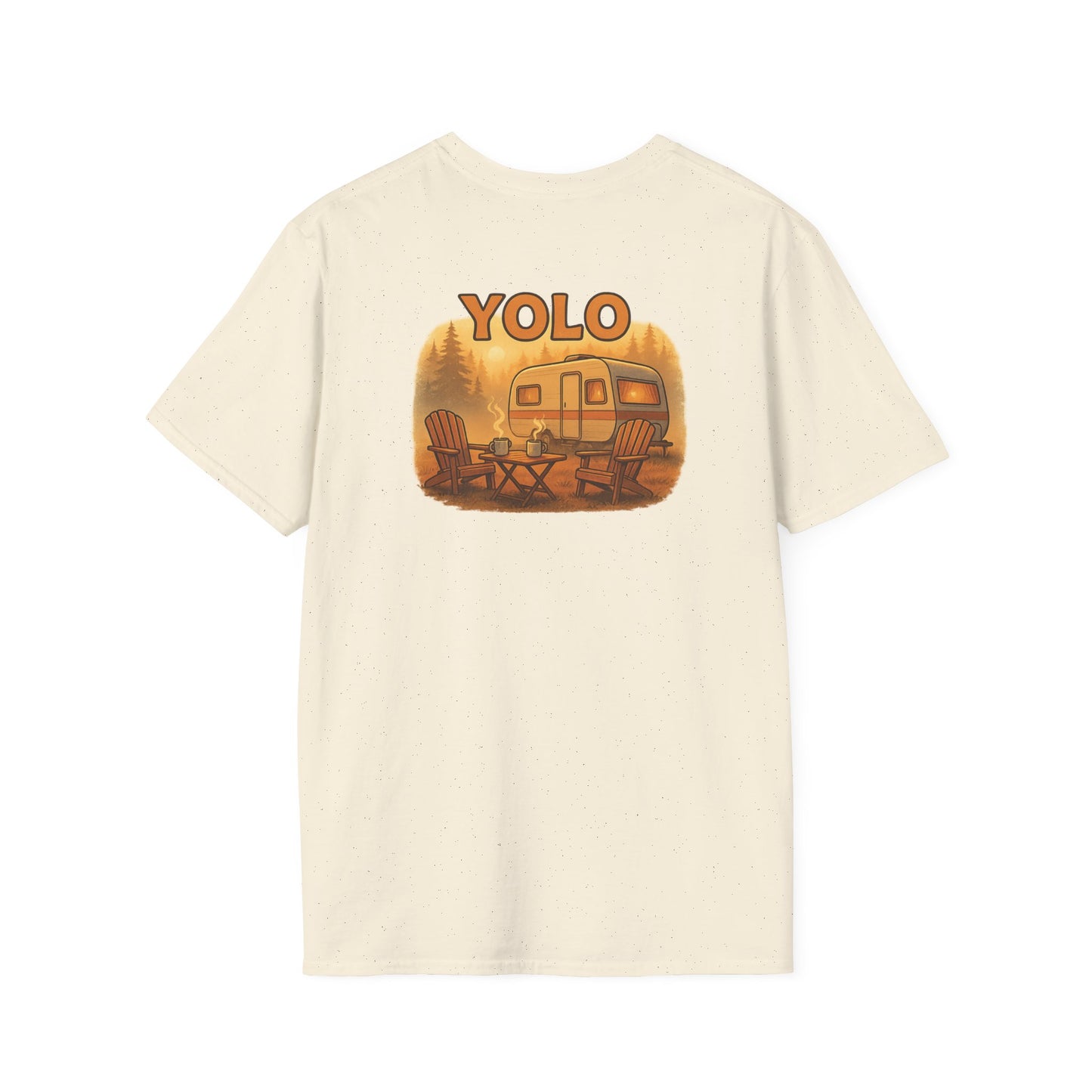 YOLO – The “You Only Lounge Once” Travel Trailer Camping Tee