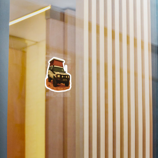 The Backpacker’s Passport “Dusty78” Troopy Adventure Rig Sticker