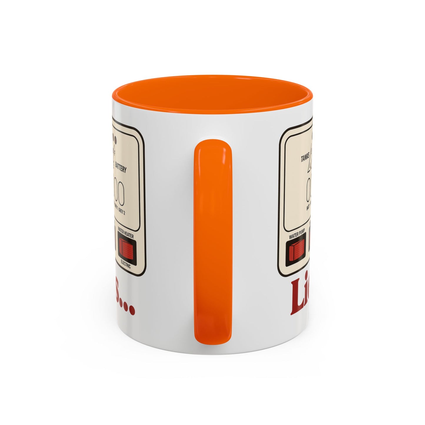 RV Control Panel "Lies..." Coffee Mug