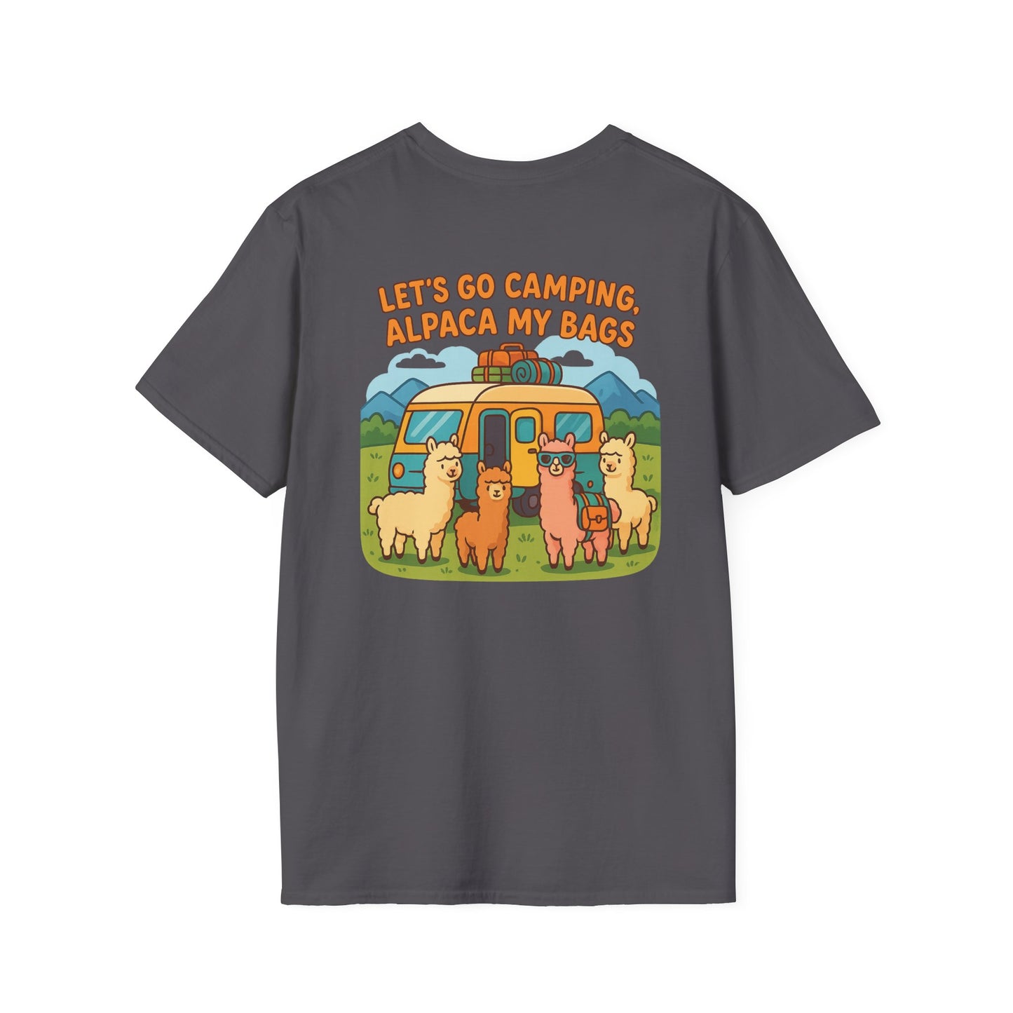 Let's Go Camping, Alpaca My Bags RV Tee