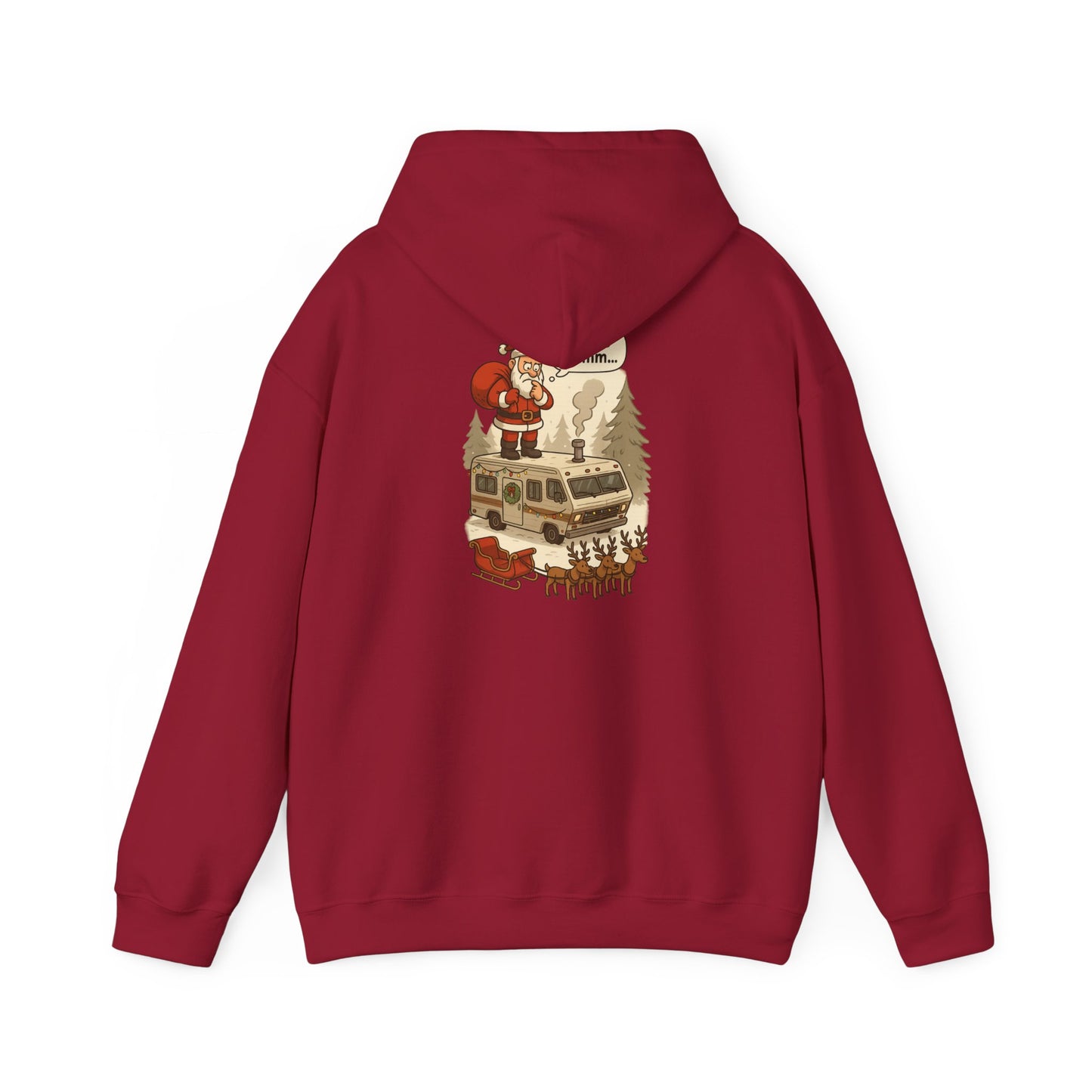 🎅 Ho Ho Hmmm... – Santa's RV Dilemma Hoodie
